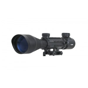 Прицел оптический (реплика) 4-12x50EG Riflescope w/ Integrated Mount - Black [ACM]